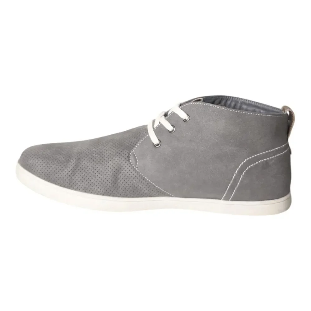 SOHO COBBLER Reece Grey Suede Chukka Boot Size 13